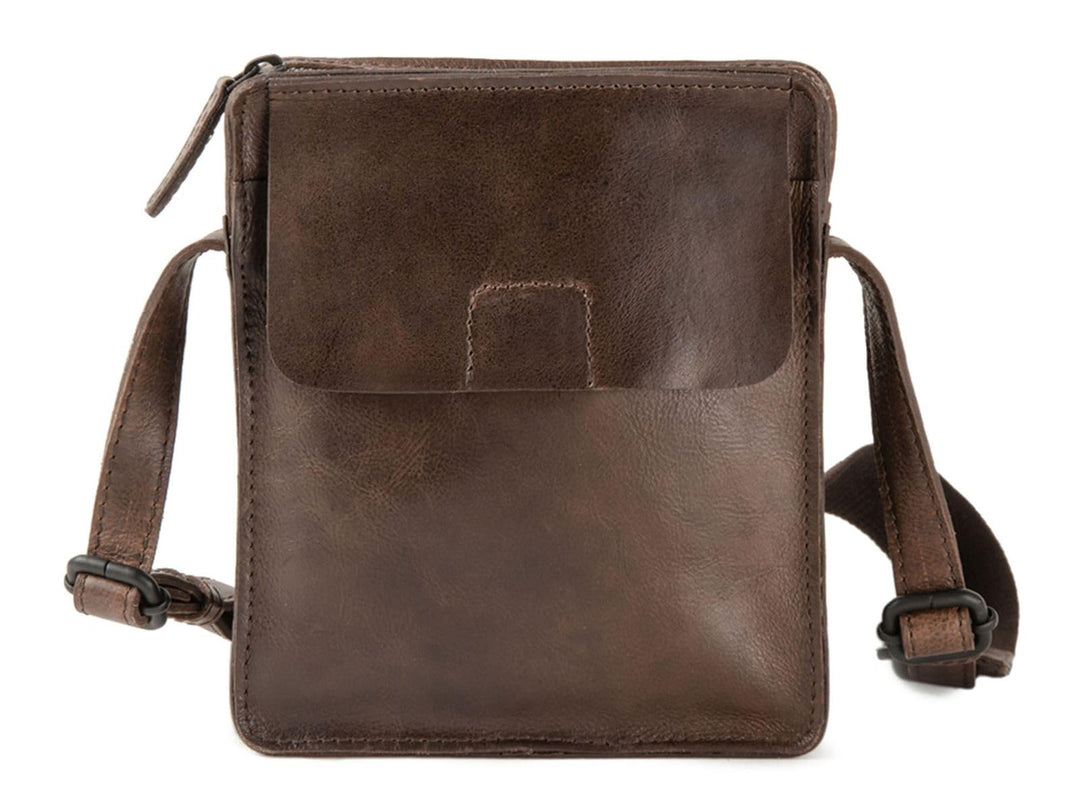 Harold's Aber Umhängetasche Leder 17 cm Braun, Braun