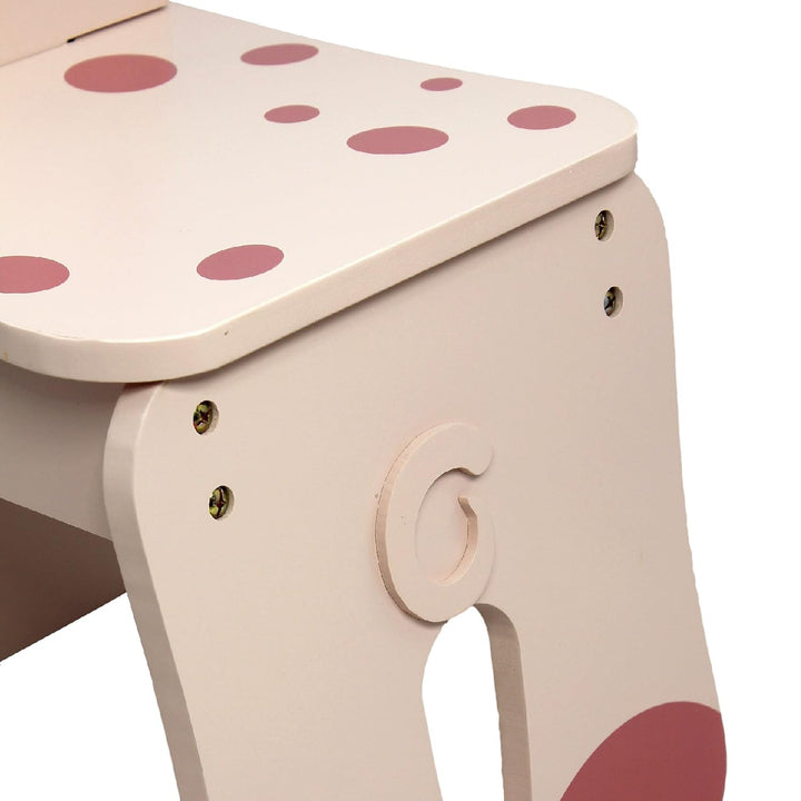 Fantasy Fields Kids (Klein-) Kinder Holzstuhl Ferkel (ohne Tisch) TD-11324A2-P Happy Farm - Pig, Hap