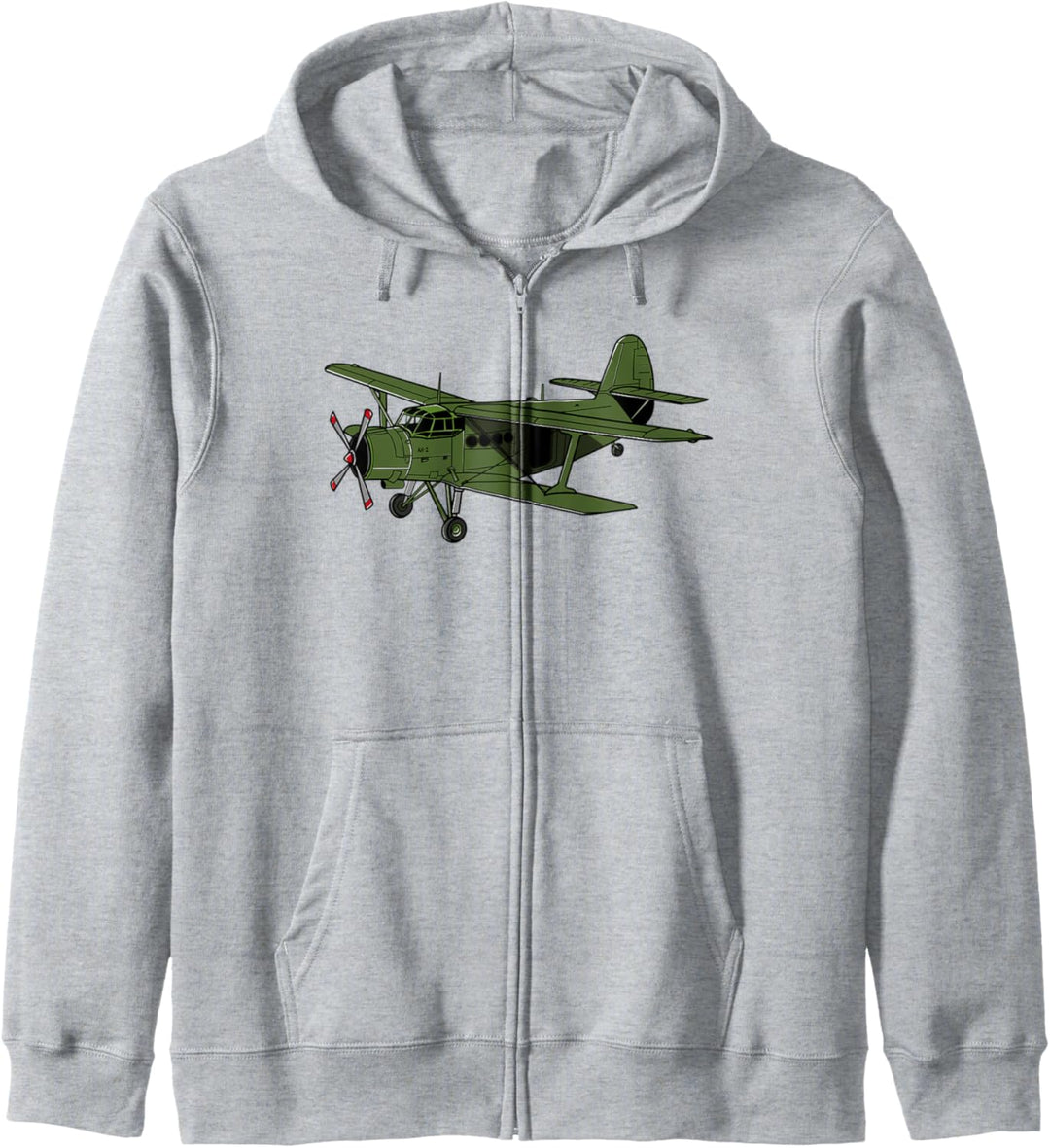 Antonov An-2 Flugzeug Flieger Modell Russland Kapuzenjacke