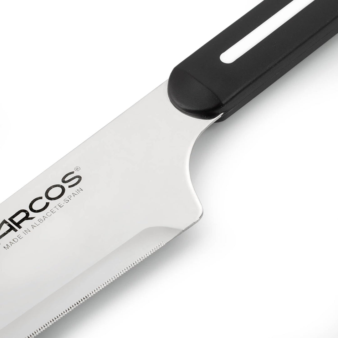 Arcos Chefmesser - Microdentierte Klinge für Obst und Gemüse, 180 mm Klinge, Ergonomischer Griff, Mo