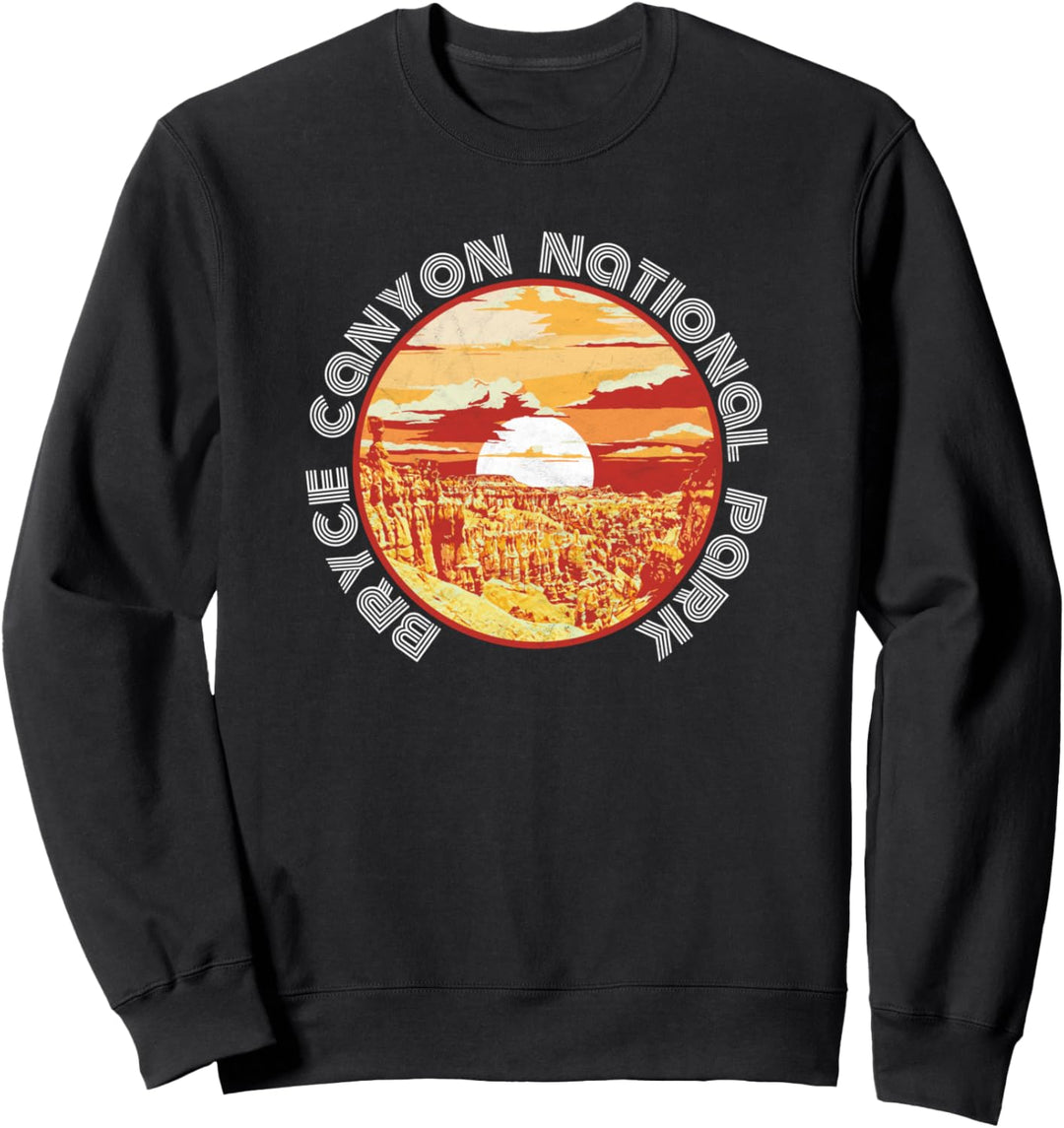 Bryce Canyon National Park Utah Hoodoos Vintage Sweatshirt