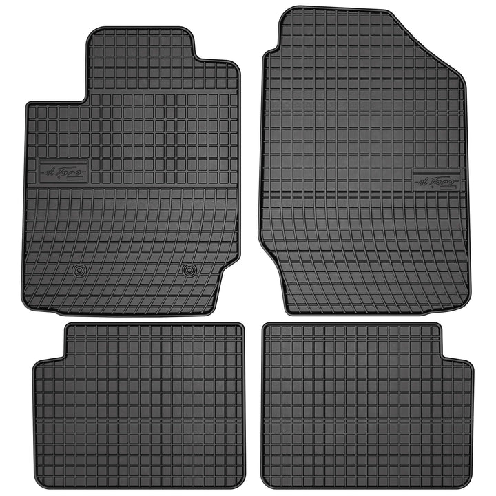 SMK Gummimatten auto fussmatten Satz für Toyota Corolla IX 2001-2007 Erleben Sie einen neuen Standar