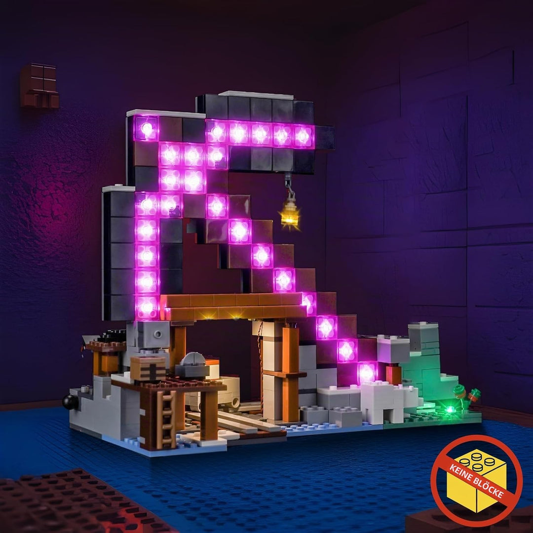 Led Licht Set Kompatibel mit Lego The Pickaxe Mine 21277 (Kein Modell), Dekorationsbeleuchtungsset C