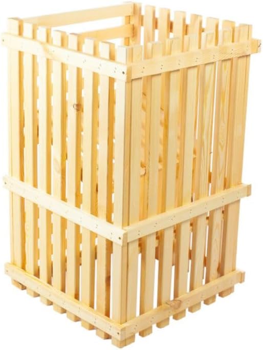 Kartoffelkiste 50x80x50 cm Kartoffel Aufbewahrungsbox Holz Zwiebel Obstkiste Gemüse Aufbewahrung Hol