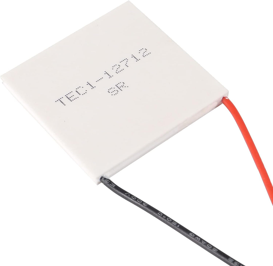 TEC Thermoelektrischer Kühlkörper-Kühler, Peltier-Modul, 40 x 40 mm, 3 Stück Weiss TEC1-12712 TEC1-1