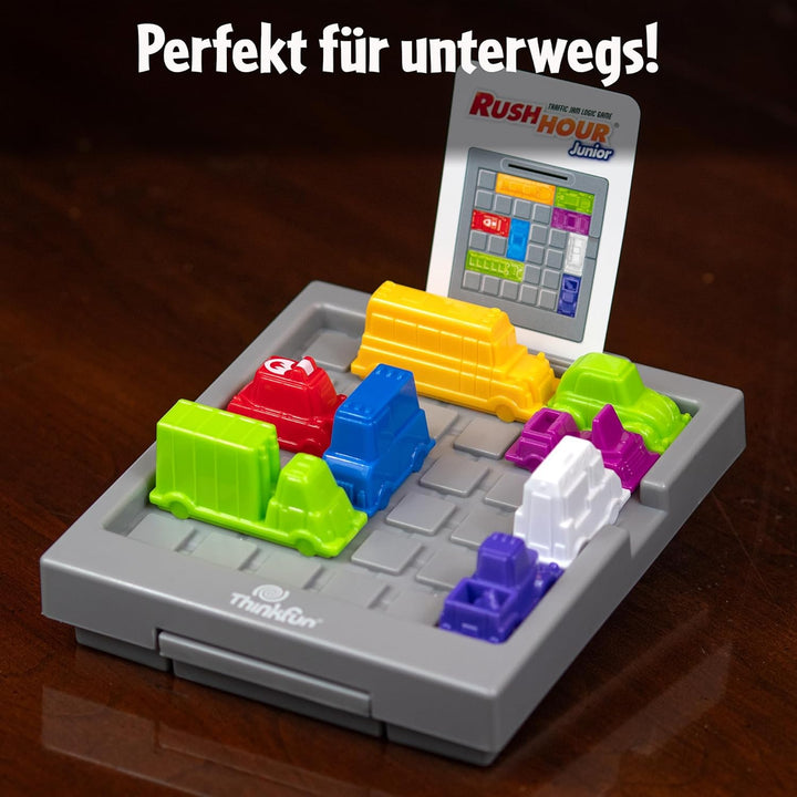ThinkFun 76603 - Rush Hour Junior - Das bekannte Logikspiel für Kinder ab 5 Jahren. Das Stauspiel fü