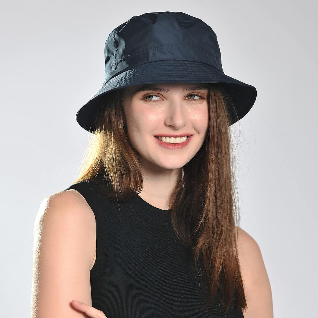 Comhats Regenhut Unisex für Damen Herren Wasserdichter Bucket hat Faltbar Eimerhut Strand Surfen Ang