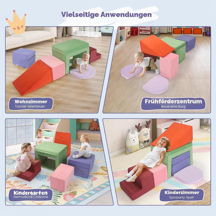 Kinder Schaumstoffbausteine, grosse Schaumstoffbausteine, Indoor-Kletterblöcke, Kinderklettergerüste
