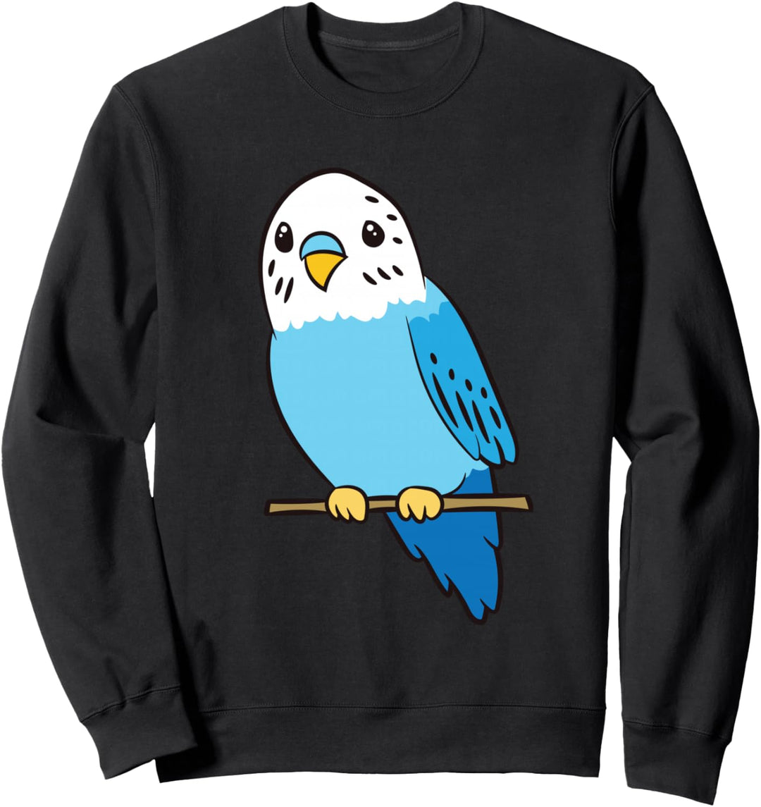 Wellensittich Sittich Vogel Blausittich Sweatshirt