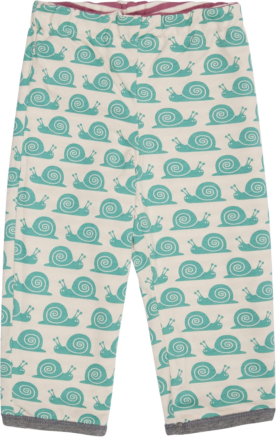 loud + proud Unisex Baby Wendehose, GOTS Zertifiziert Hose, Grape