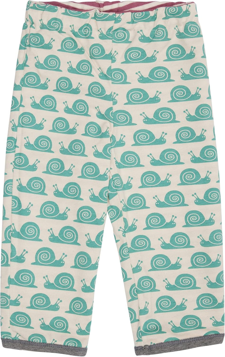 loud + proud Unisex Baby Wendehose, GOTS Zertifiziert Hose, Grape