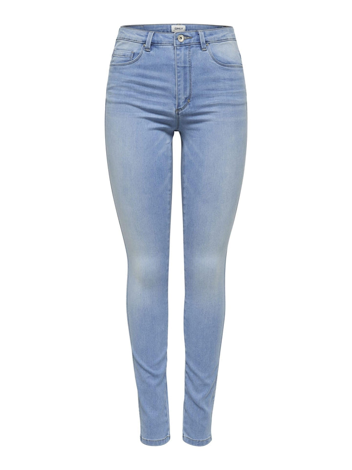 ONLY Female Skinny Jeans ONLBLUSH Mittlere Taille Skinny Fit Jeans XS / 34L Light Blue Denim, XS / 3