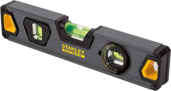 Stanley Wasserwaage Torpedo Fatmax Pro Alu (23 cm, 1 Stück) XTHT0-42495