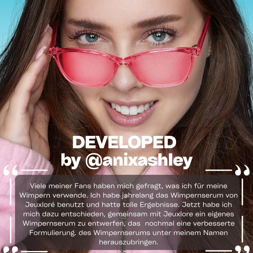 Annixashley Lash Wimpernserum und Augenbrauenserum für Premium Wimpernserum für Längere & Dichtere W