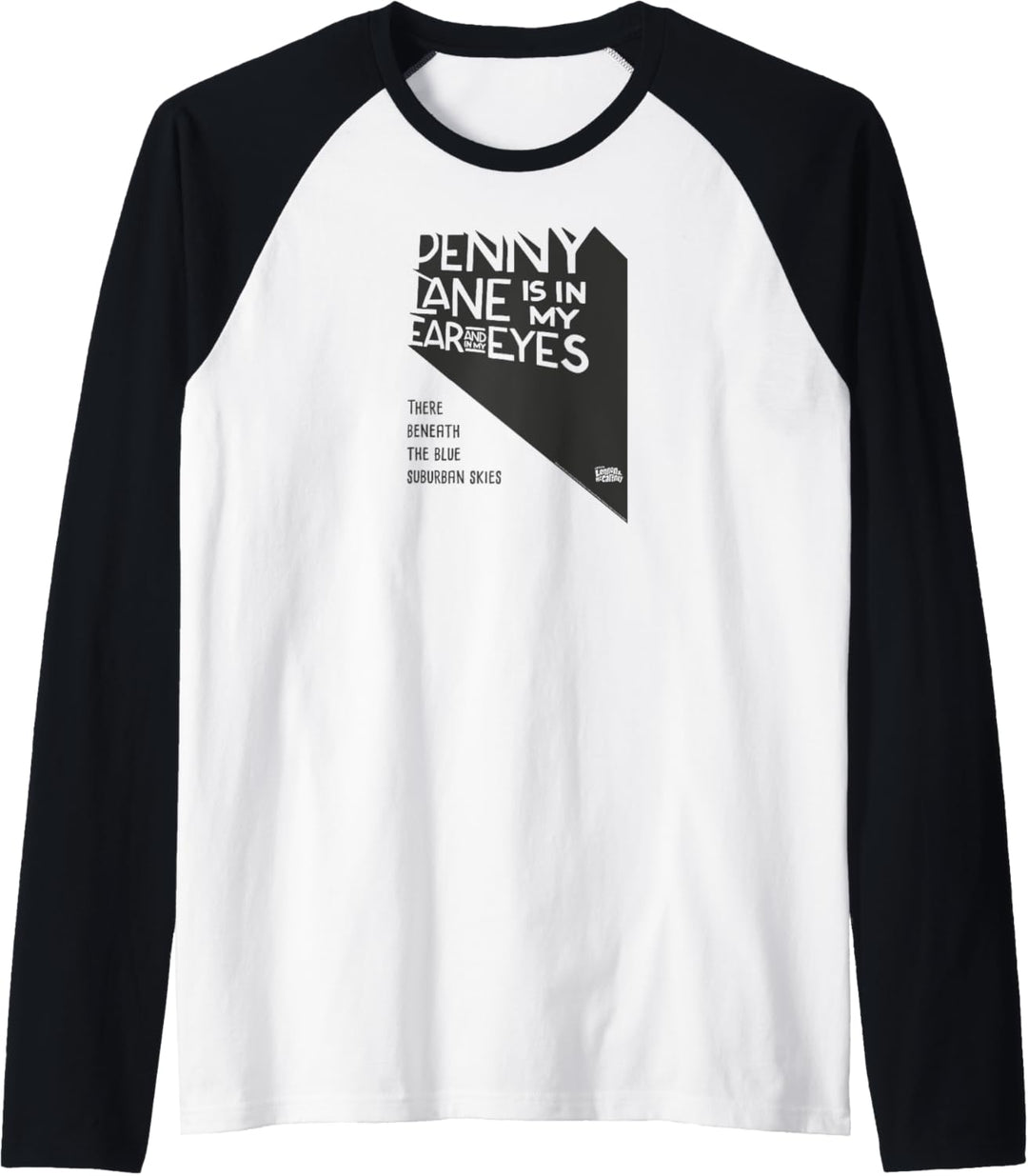 Lyrics by Lennon and McCartney - Penny Lane Raglan