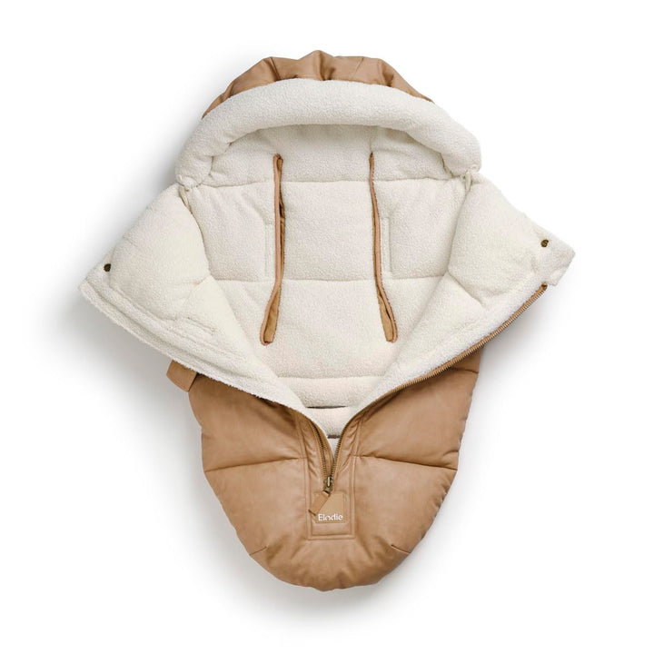 Elodie Details Universelle Fusssack für Kinderwagen - Aviator Brown, Aviator Brown