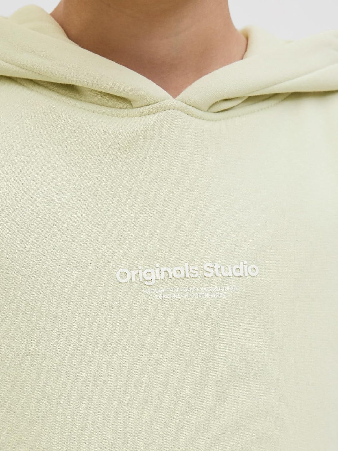 JACK &amp; JONES Boy Kapuzenpullover Gedruckt Kapuzenpullover Junior 140 Celadon Tint, 140 Celadon Tint