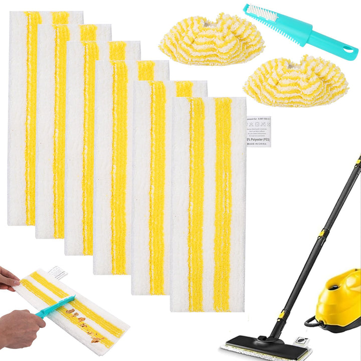 Bodentücher Mikrofaser Zubehör Kompatibel für Kärcher Karchersc, Karchersc
