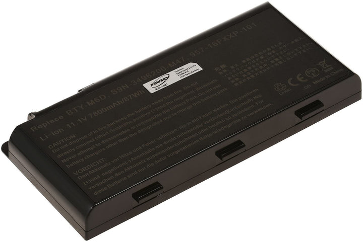 Akku für MSI GX680, 11,1V, Li-Ion