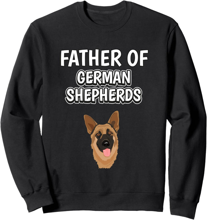 Herren Jungen Hundehalter Vatertag Deutscher Schäferhund Sweatshirt