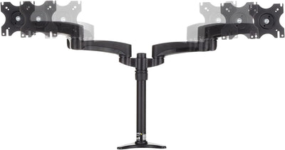 StarTech.com Dual Monitorhalterung mit verstellbaren Armen - Monitor Tischhalterung (12 bis 24") höh