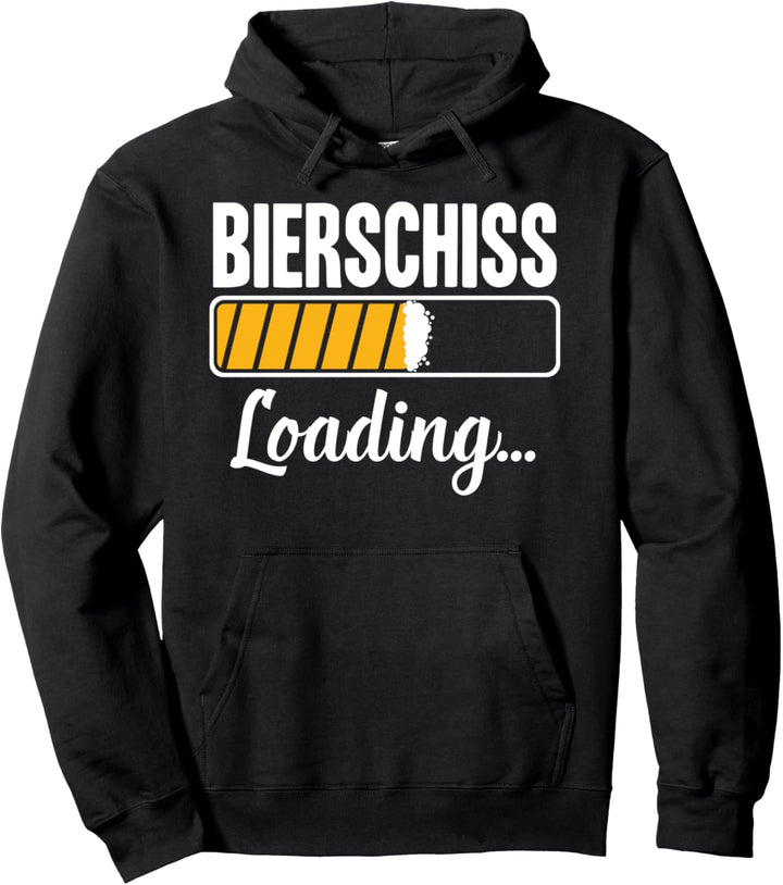 Bierschiss Loading Lustiges Sprüche Vatertag Pullover Hoodie
