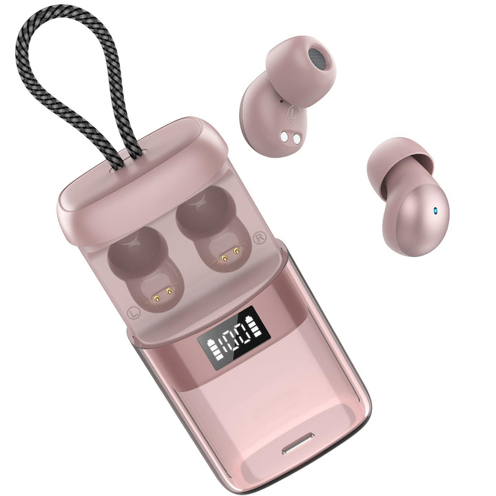 Mini Schlafkopfhörer Bluetooth 6.0, In Ear Bluetooth Kopfhörer Mit Schlaftracker, 48 Std Seitenschlä