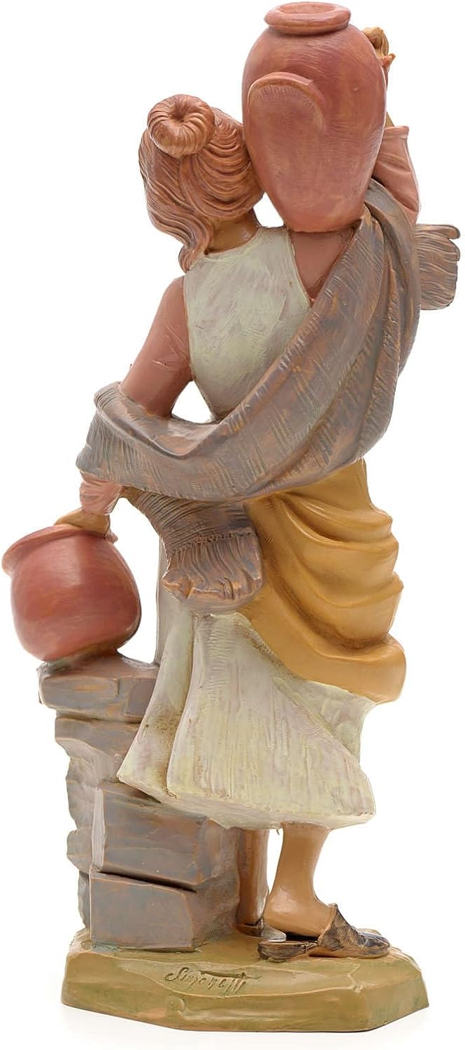 Holyart Hirtenmädchen Kannen 19 cm Fontanini