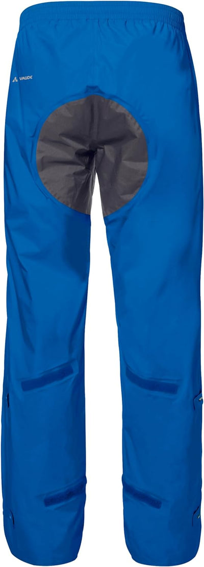 VAUDE Regenhose Herren Drop Pants lI, wasserdichte Outdoorhose für Fahrrad, leichte Überhose, atmung