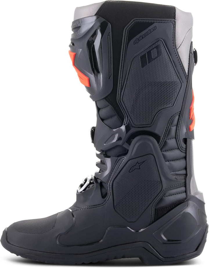 Alpinestars Herren Tech 10 StiefelTech 10 Stiefel 40.5 EU Schwarz, 40.5 EU Schwarz