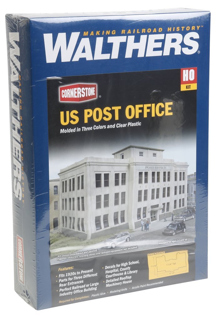 Walthers Cornerstone 933-3782 - Postamt US Post, Gebäude