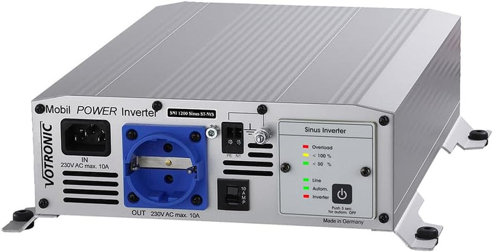 Votronic Mobile Power Inverter SMI 1200 ST-NVS Spannungswandler 12V 230V, Smi 1200 St-nvs