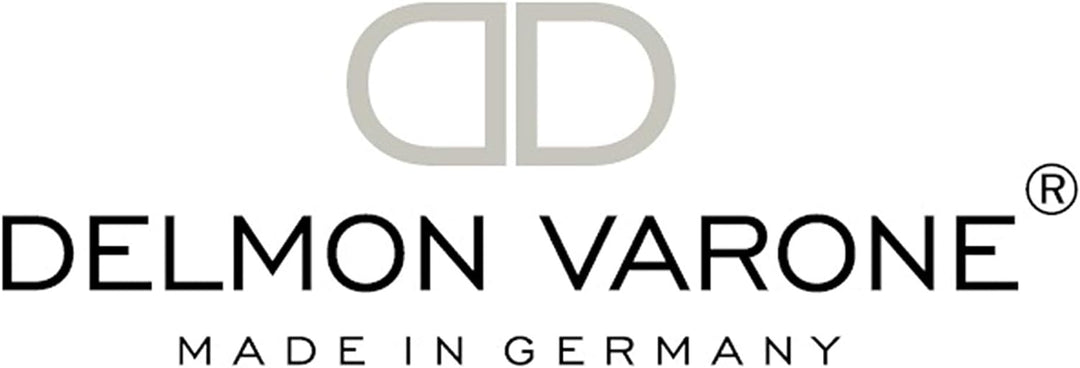 DELMON VARONE - Personalisierbare Tablet Schreibmappe DIN A4 aus Cambridge Top Grain Leder schwarz,