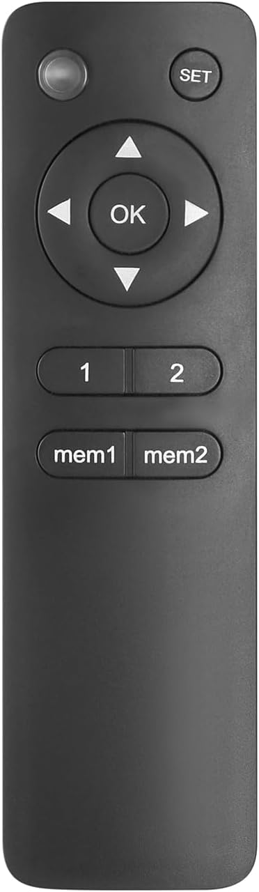 Maclean MC-880T Elektrische Neigbare TV Halterung mit App-Steuerung 32-70" für Decke Dachschräge ink