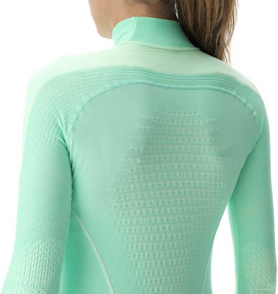 UYN Damen Evolutyon Langarmshirt (1er Pack) M Light Green/White/White, M Light Green/White/White