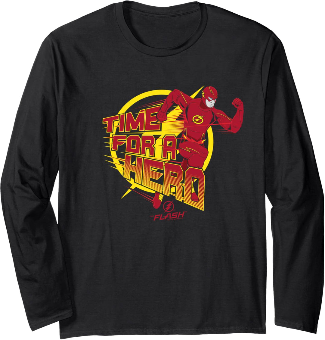 The Flash TV Series Time for a Hero Langarmshirt