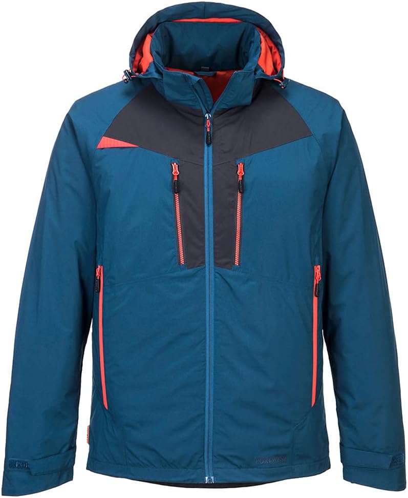 Portwest DX4 Winter Jacke für Männer, Farbe: Metro Blau, Grösse: XXXL, DX460MBRXXXL XXXL Metro Blue,