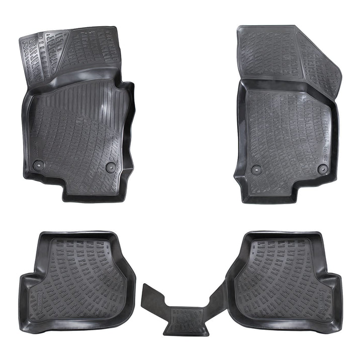 fussmattenprofi.com 3D Auto Gummimatten Set für VW Golf 5 Baujahr 2004-2008 | Hoher Rand 5cm Allwett