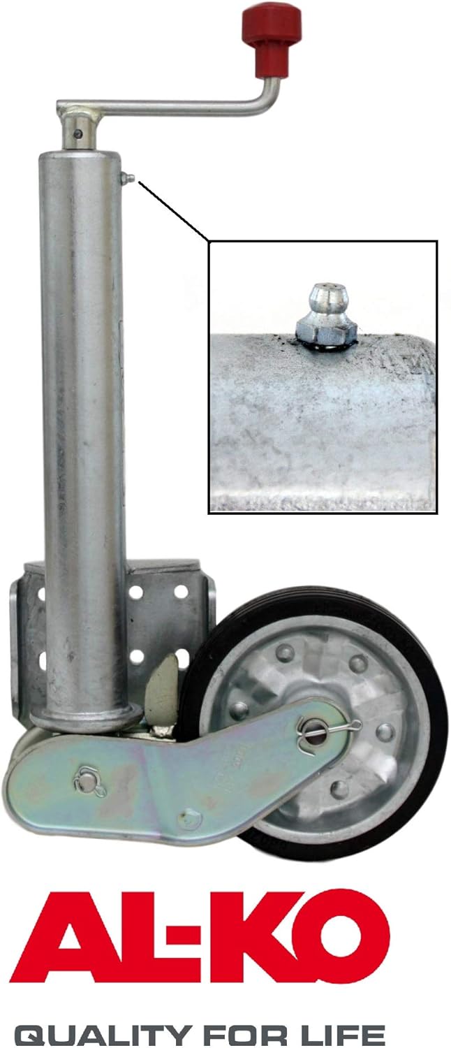 Alko Automatik Stützrad Schwerlast 500 kg PKW Anhänger Trailer Rad 200x50mm Alko-Nummer: 1212382