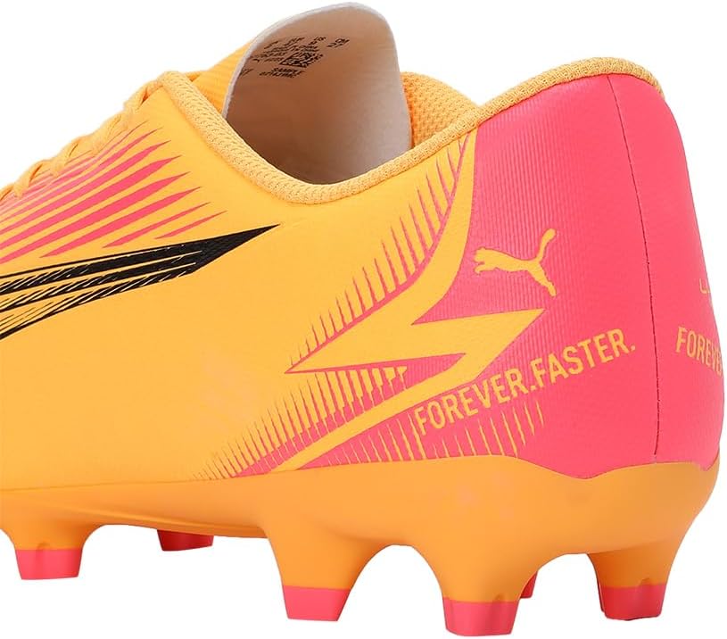 PUMA Herren Ultra Play Fg/Ag Fussballschuh, Sun Stream Puma Black Sunset Glow