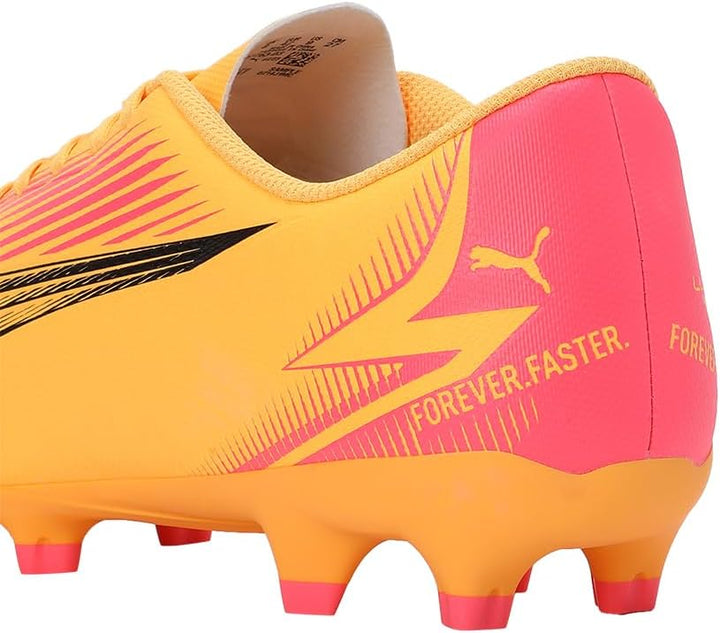 PUMA Herren Ultra Play Fg/Ag Fussballschuh, Sun Stream Puma Black Sunset Glow