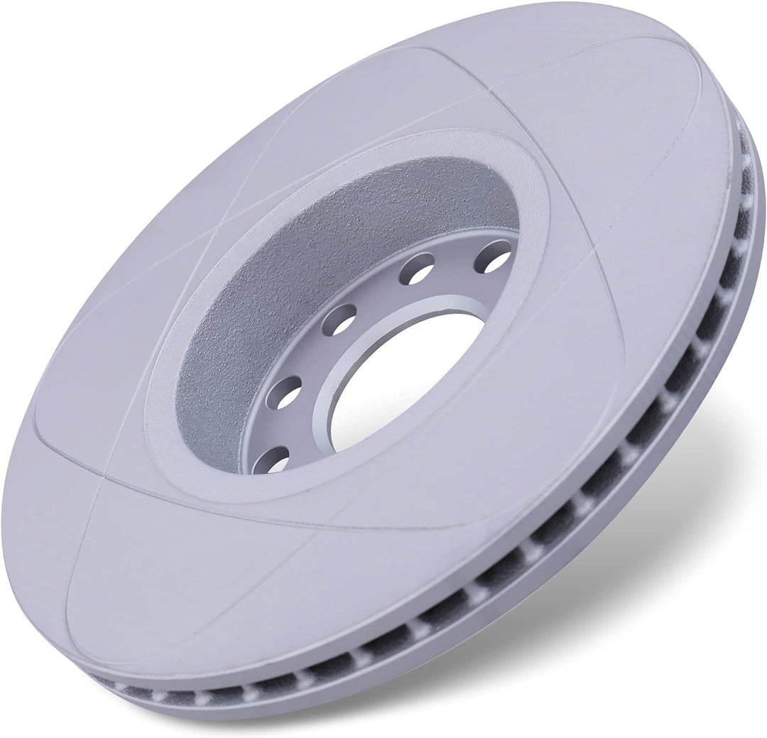 ATE Bremsenset Vorderachse inkl. Power Disc Bremsscheiben Vorne Ø 288 mm Belüftet und Ceramic Bremsb