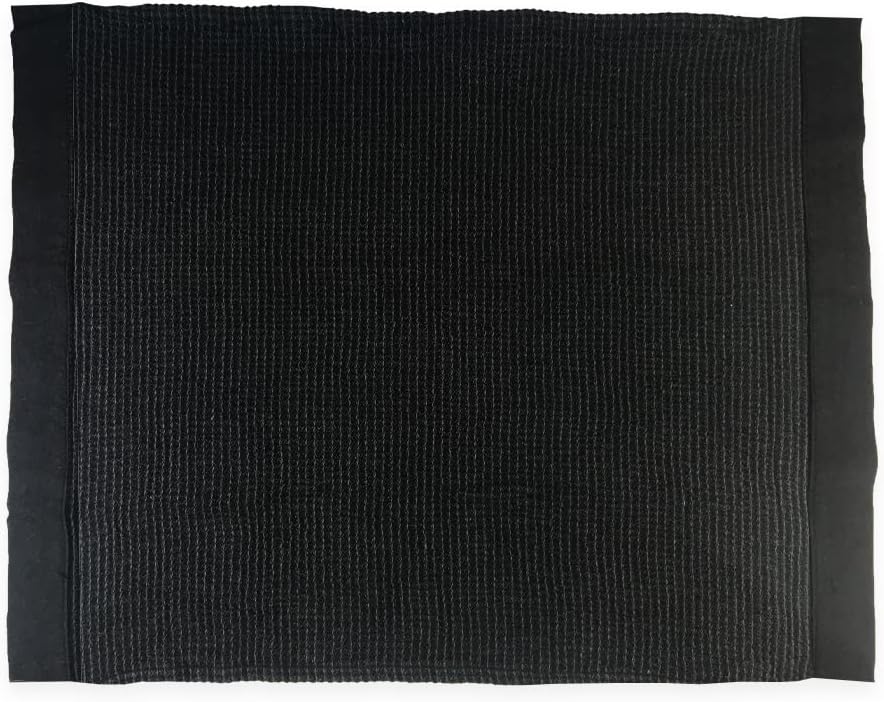 Rento Sauna Sitztuch Kenno schwarz 50 x 60 cm by SudoreWell®