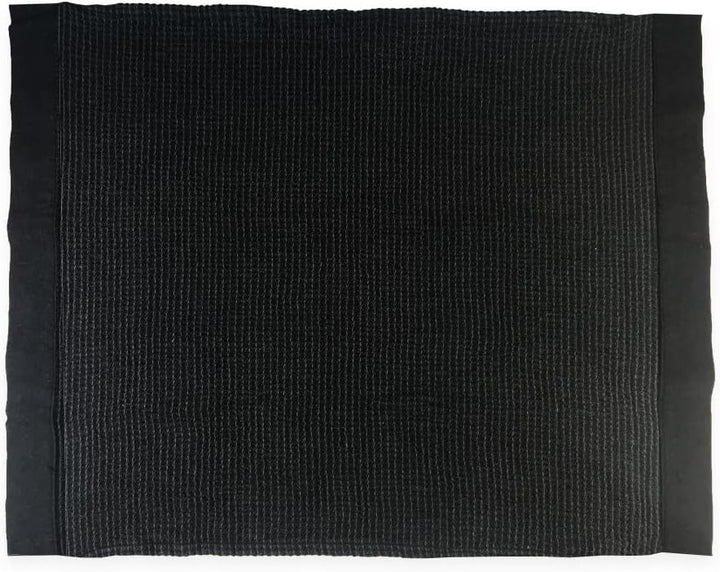Rento Sauna Sitztuch Kenno schwarz 50 x 60 cm by SudoreWell®