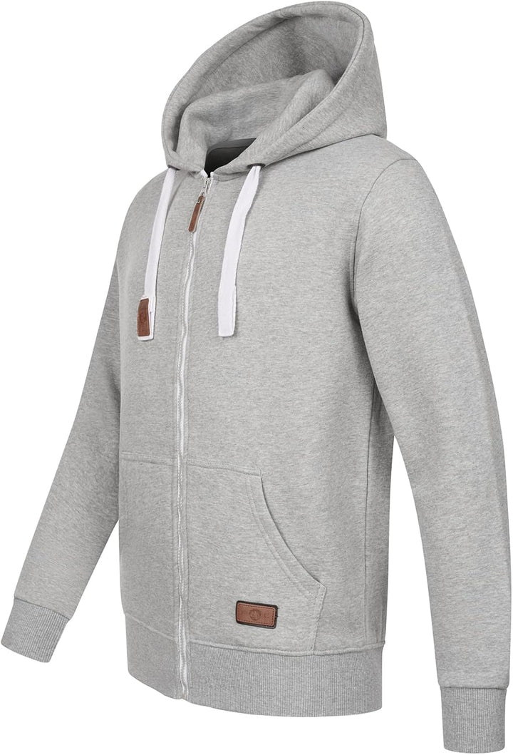 Rock Creek Herren Kapuzenpullover Jacke H-341 S Grau, S Grau