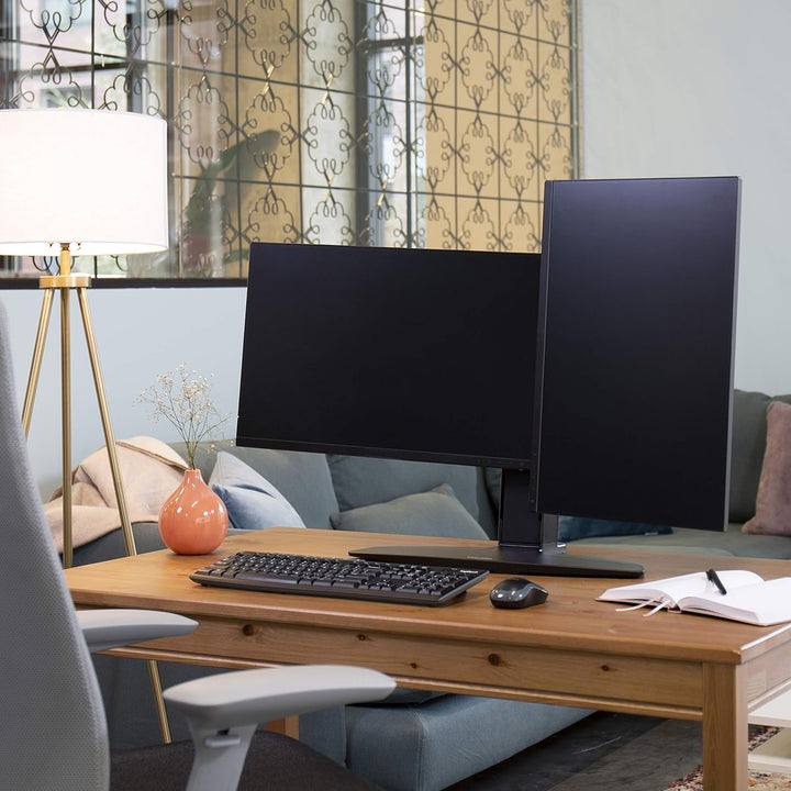 ERGOTRON Neo-Flex® Lift Stand Fuer Zwei Monitore bis 24 Zoll max.15,4kg. VESA 75x75mm 100x100mm Neo-