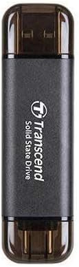 Transcend 256GB External SSD ESD310C USB, 256GB