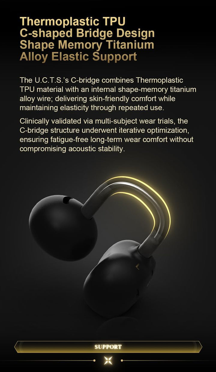 Moondrop Wuthering Waves x U.C.T.S. Hybrid Dual Drivers OWS Al Noise Cancelling LHDC-V Gaming Headse