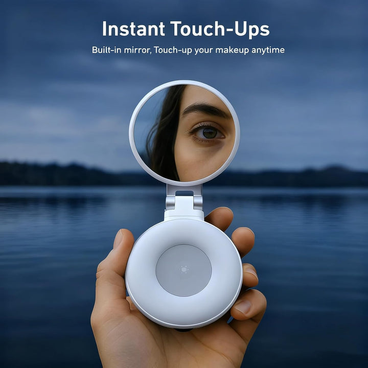 TELESIN C03 Magnetisches Selfie-Licht für Smartphones, Magsafe-kompatibel – CRI97 360° LED-Ringlicht