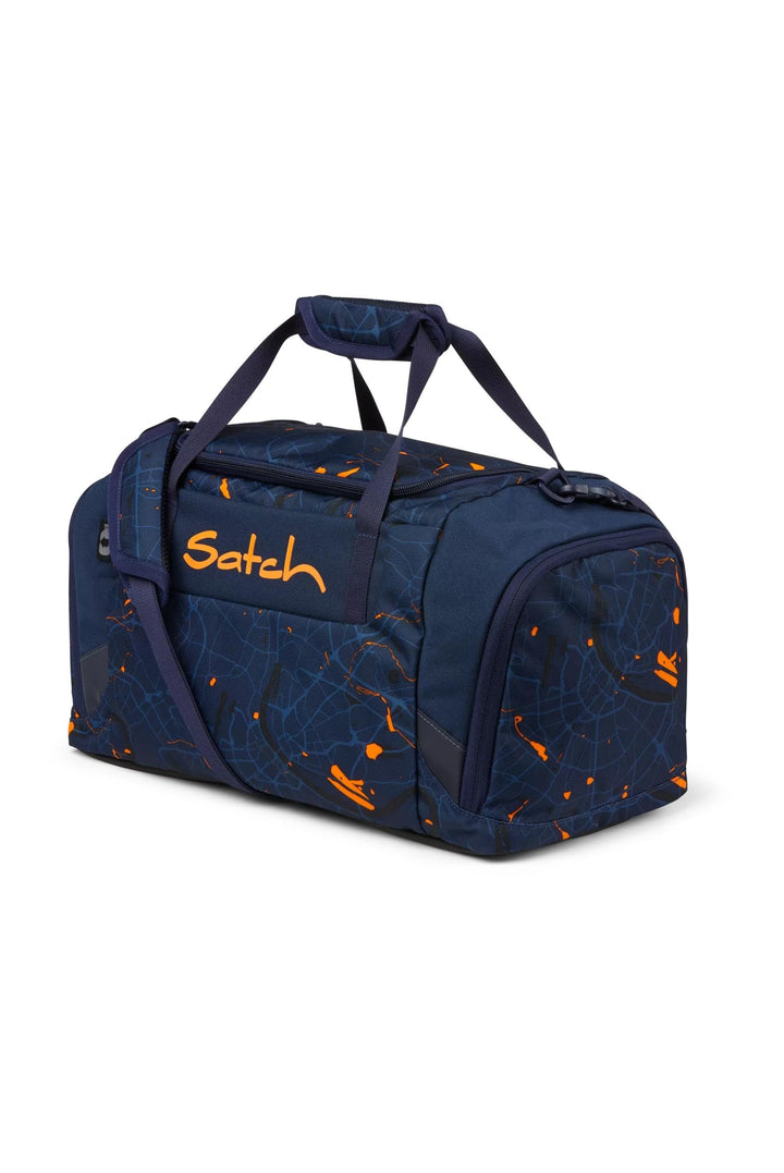 Satch Sporttasche Nassfach Schuhfach Reissverschlussfach Schultergurt Tragegriffe gepolstert Duffle